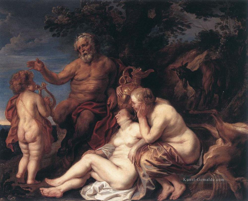 Bildung von Jupiter Flämisch Barock Jacob Jordaens Ölgemälde